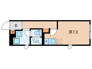 FABRIC高輪の物件間取画像